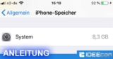 iPhone Systemspeicher leeren wenn er voll ist – so geht´s